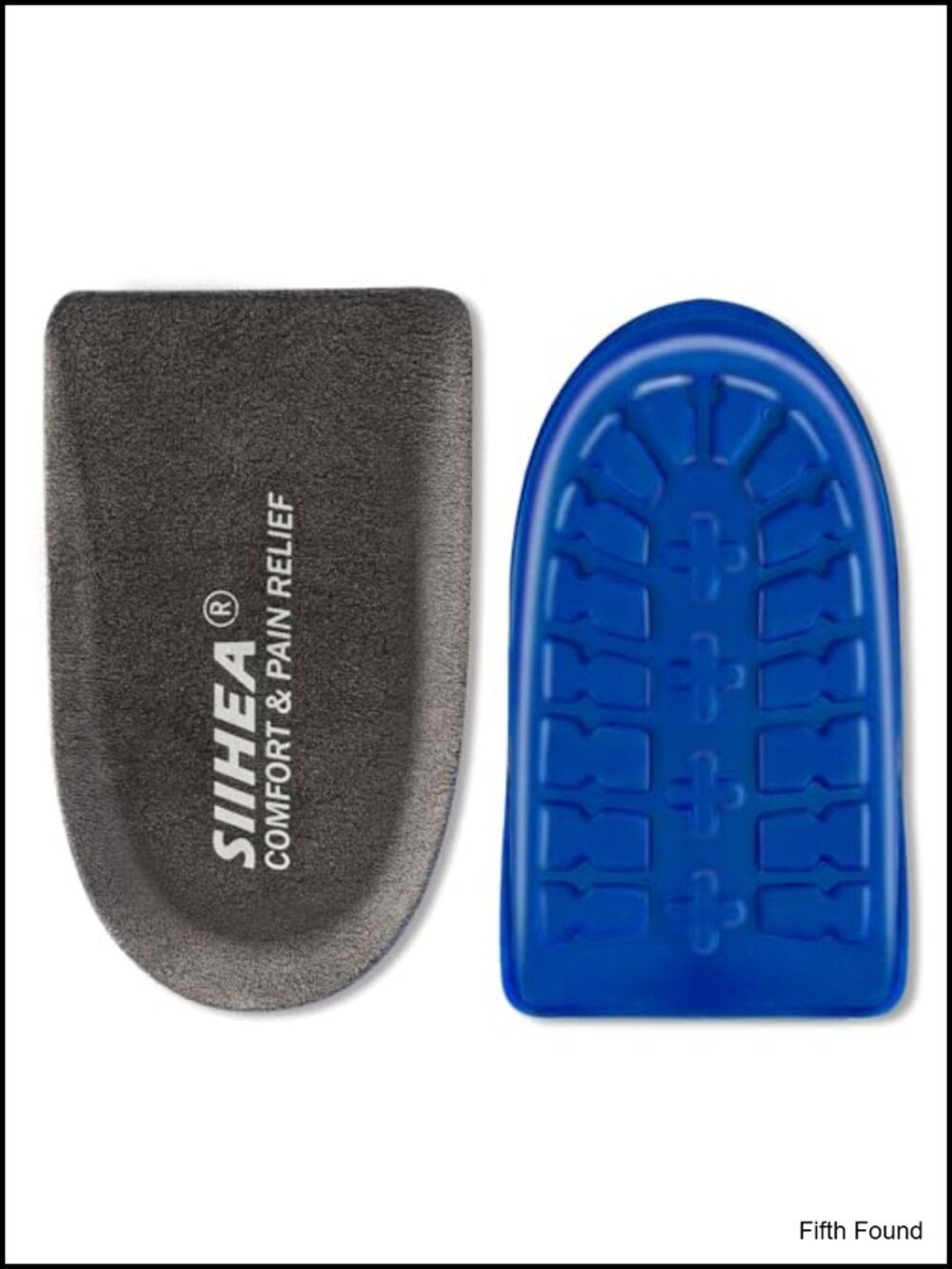1/2 Inch Heel Pads Cushions Shock Absorption Inserts Plantar Fasciitis Relief